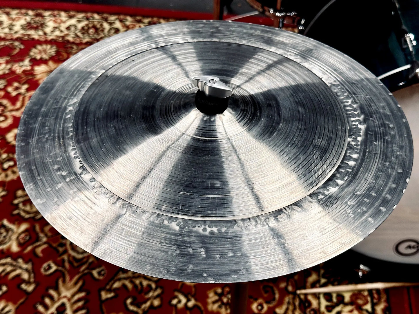 14 12 10 cymbal stack titanium handmade Kmicic Invader trashy loud cutting