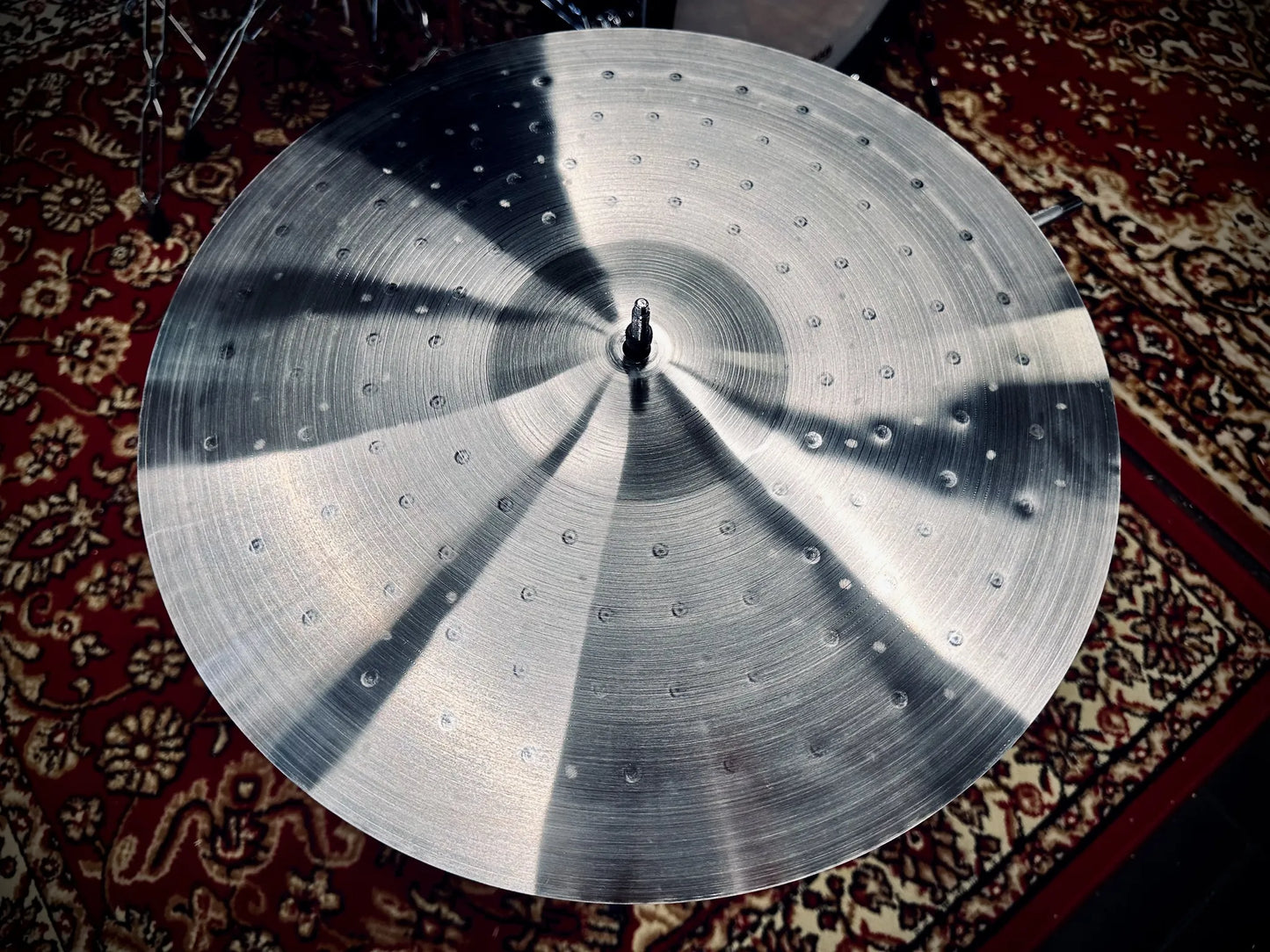 18 inch crash cymbal titanium TiGr5 handmade Kmicic Classic Satin bright responsive
