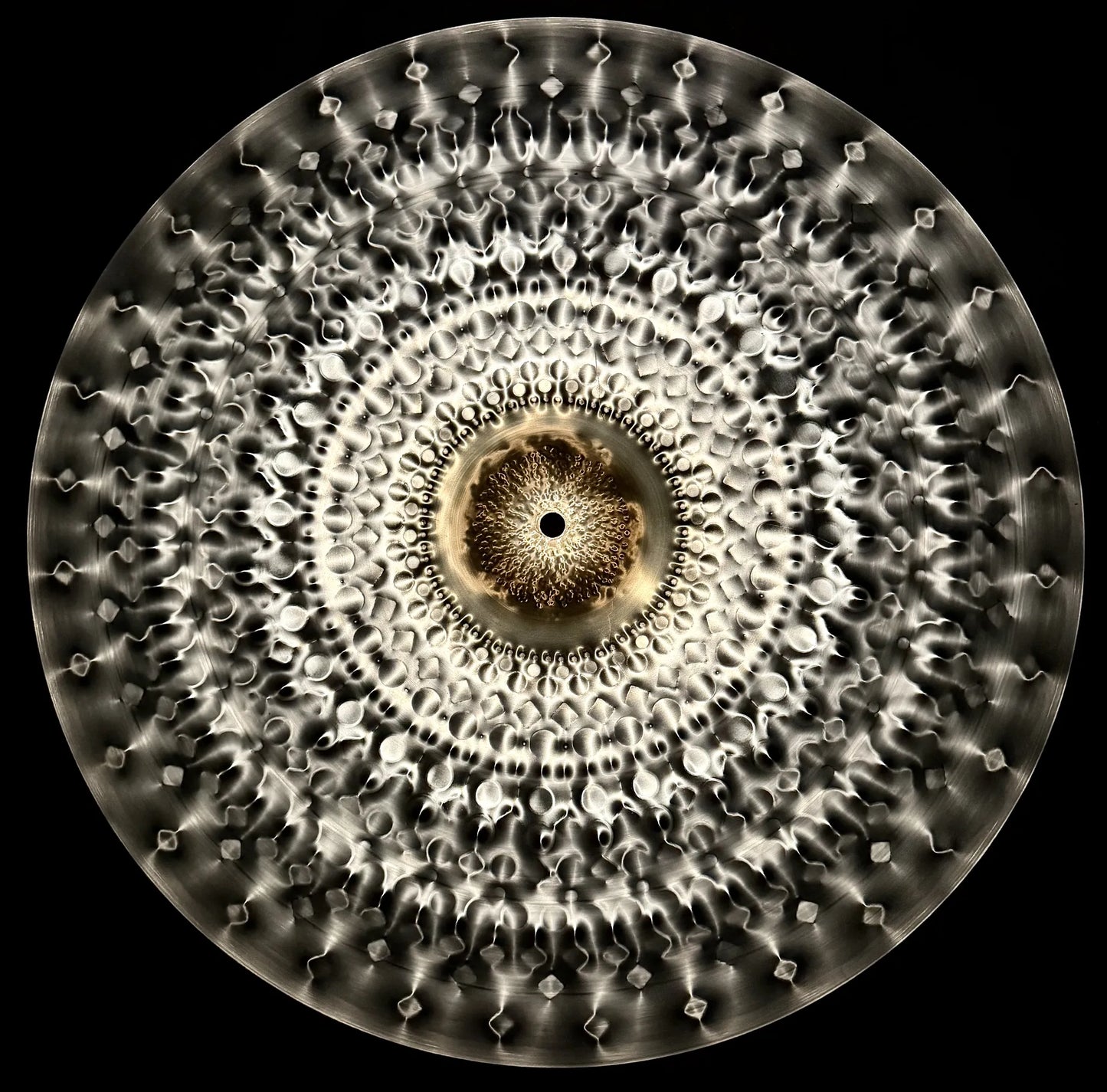 24 inch Kmicic Masterpiece Dry Dry Trash Ride heavy handmade titanium cymbal extremely dry hand hammered