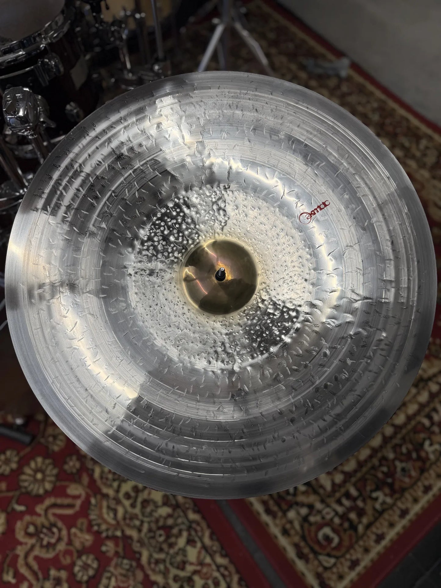 24" Masterpiece Trash Ride – Titanium Handmade Cymbal