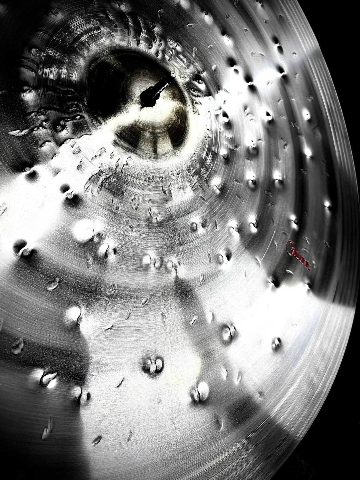 30 inch ride cymbal titanium handmade Kmicic Pox large washy atmospheric dark sustain