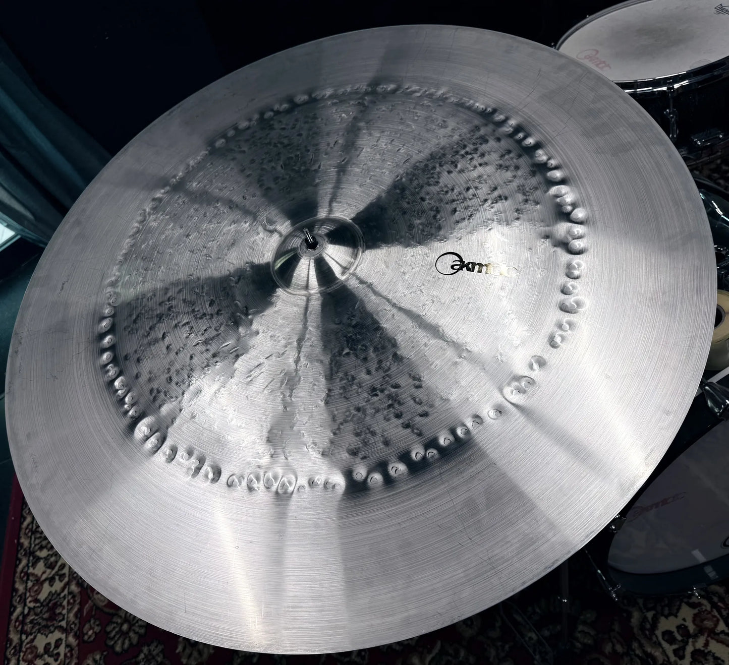 30 inch swish ride cymbal titanium handmade Kmicic oriental washy sandy loud