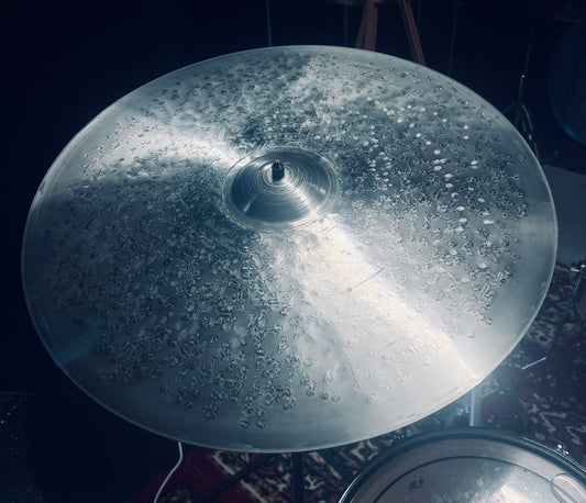 Kmicic a one of a kind Titanium 21” Custom ride cymbal - only one