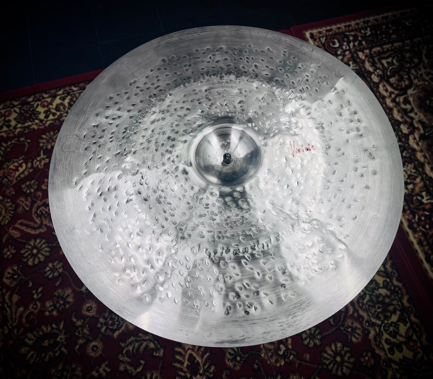 Kmicic Swish China Reverse titanium Ride Cymbal 21”
