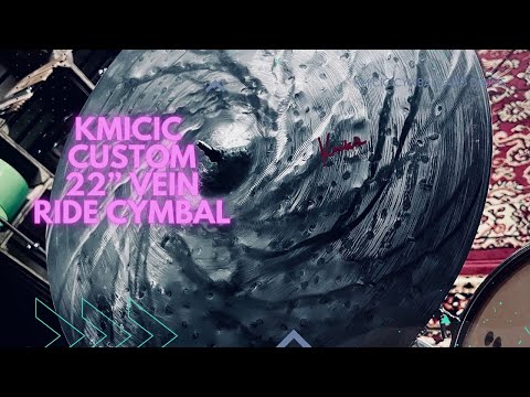 Kmicic Vein titanium ride cymbal 22”