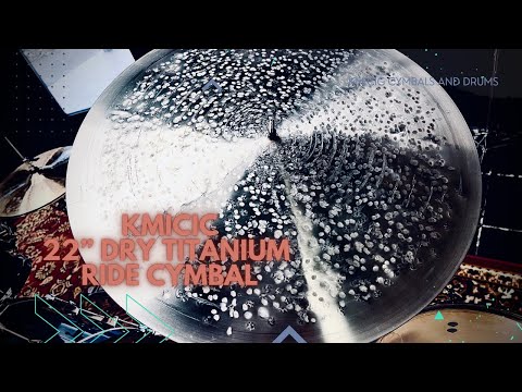 Kmicic Dry 22” Titanium Flat Ride Cymbal
