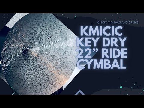 Kmicic Key Dry Titanium ride cymbal 22”
