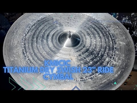 Kmicic Titanium Dry Swish China Ride Cymbal 23”