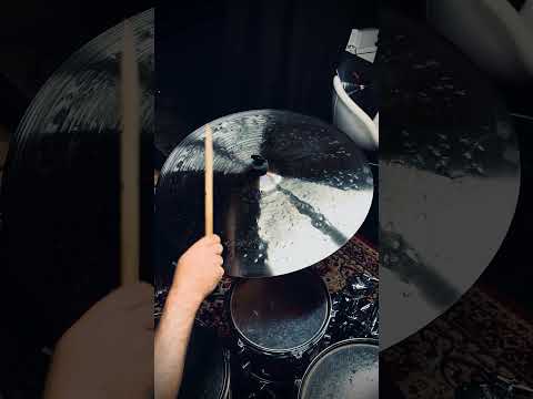 23 inch crash ride cymbal titanium handmade Kmicic Purple Heart limited edition purple bell