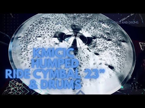 Kmicic Humped 23” titanium ride cymbal