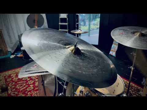 Kmicic Gold Bell 24” titanium Ride Cymbal