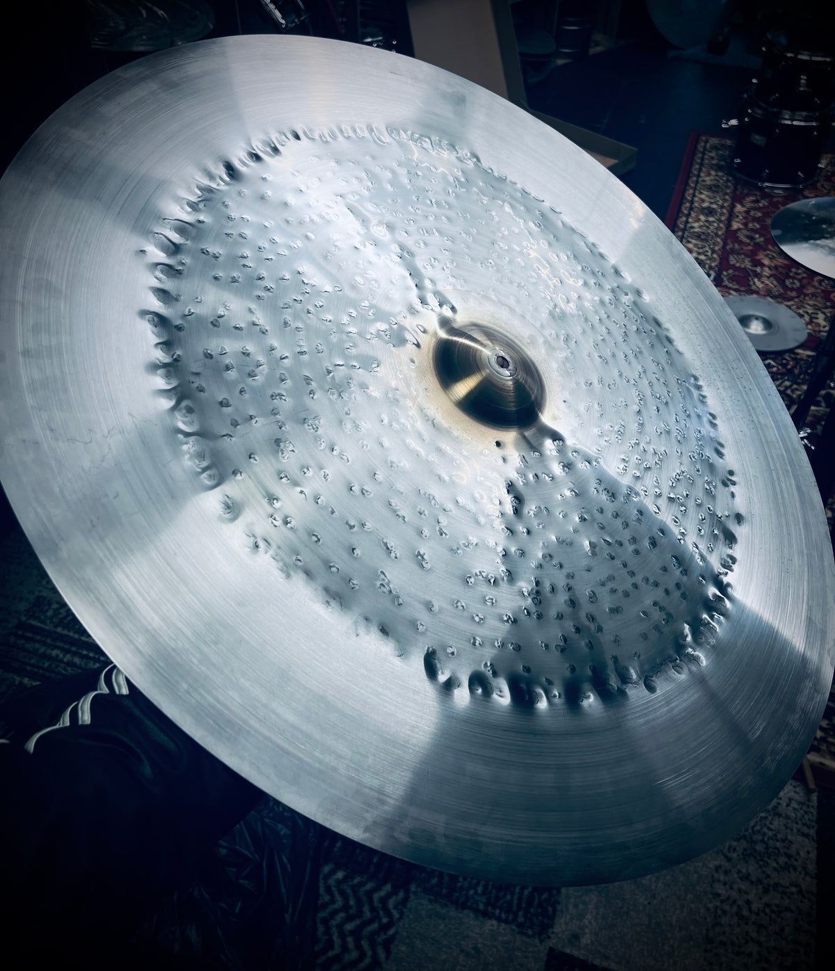 Kmicic a titanium gold bell Swish ride China 30”