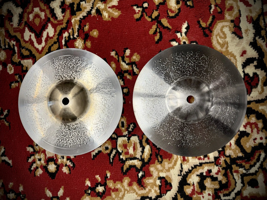 10 inch hi hat cymbals titanium handmade Kmicic Kozik cutting precise limited edition
