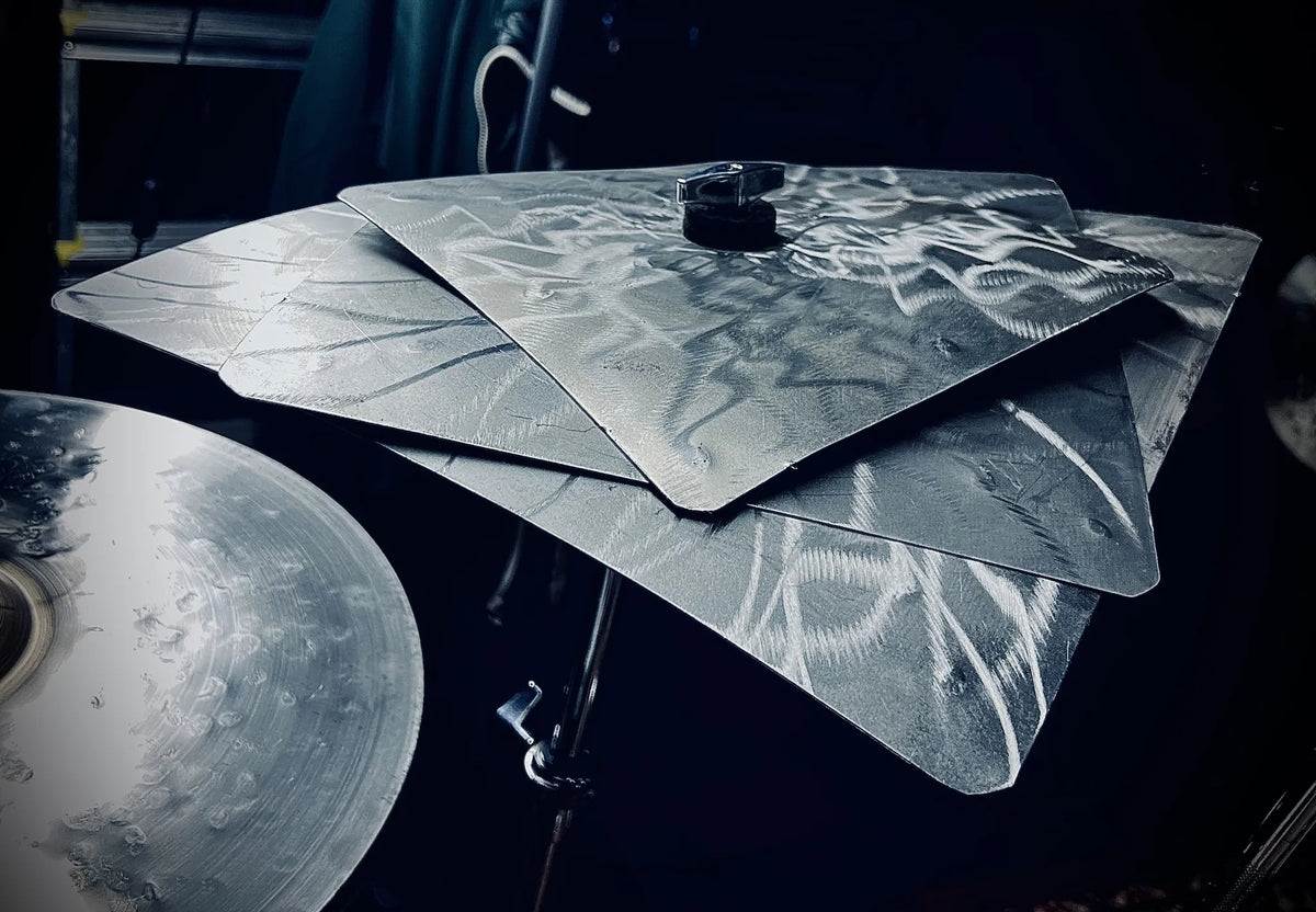 12 11 10 square cymbal stack titanium handmade Kmicic clap effect trashy fast