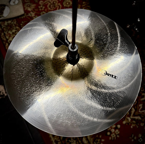 13 inch hi hat cymbals titanium handmade Kmicic Sykachu bright crisp fast response
