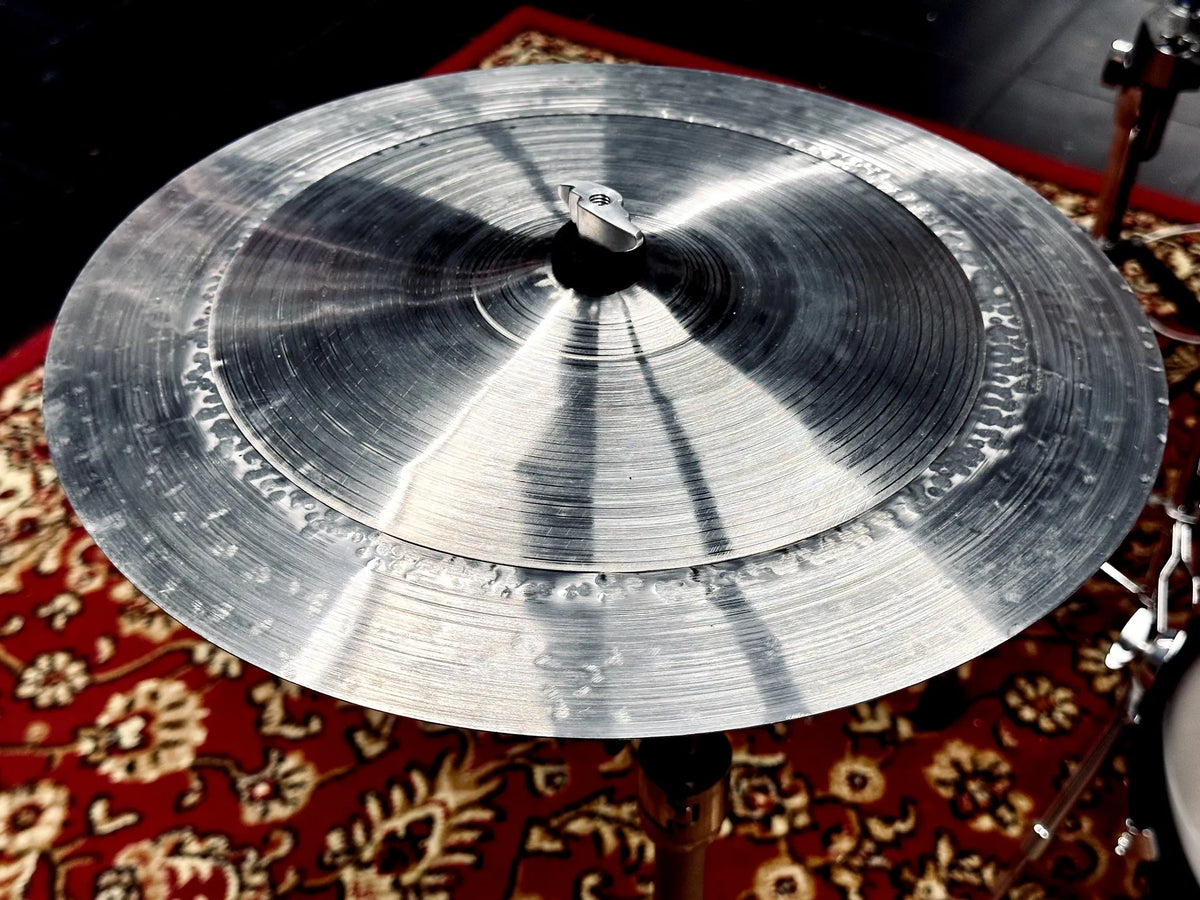 14 12 10 cymbal stack titanium handmade Kmicic Invader trashy loud cutting
