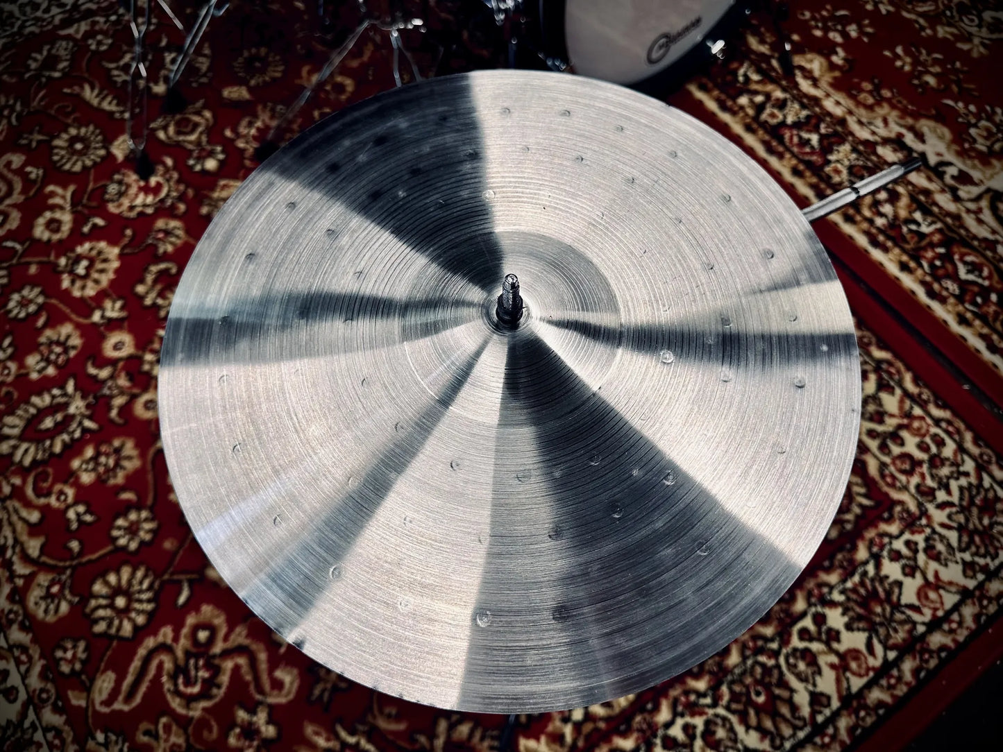 14 inch crash cymbal titanium TiGr5 handmade Kmicic Classic Satin bright responsive