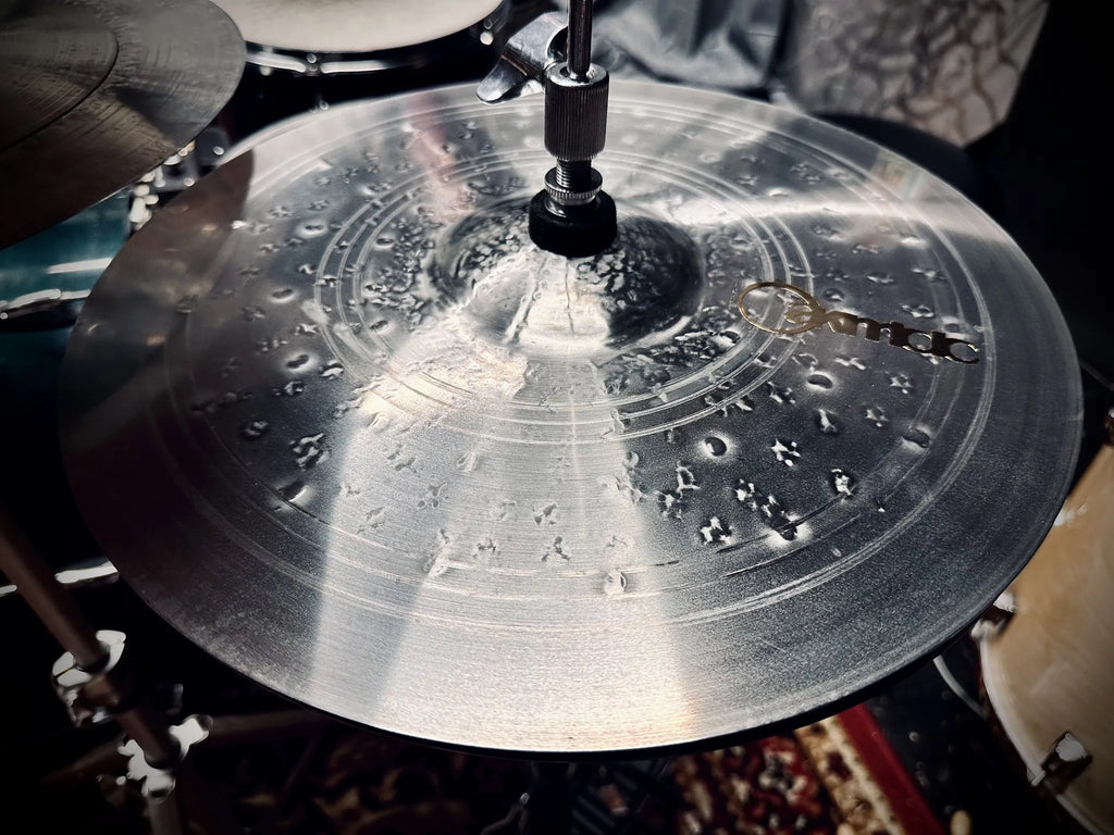 14 inch hi hat cymbals titanium handmade Kmicic Diamond dynamic sensitive chick