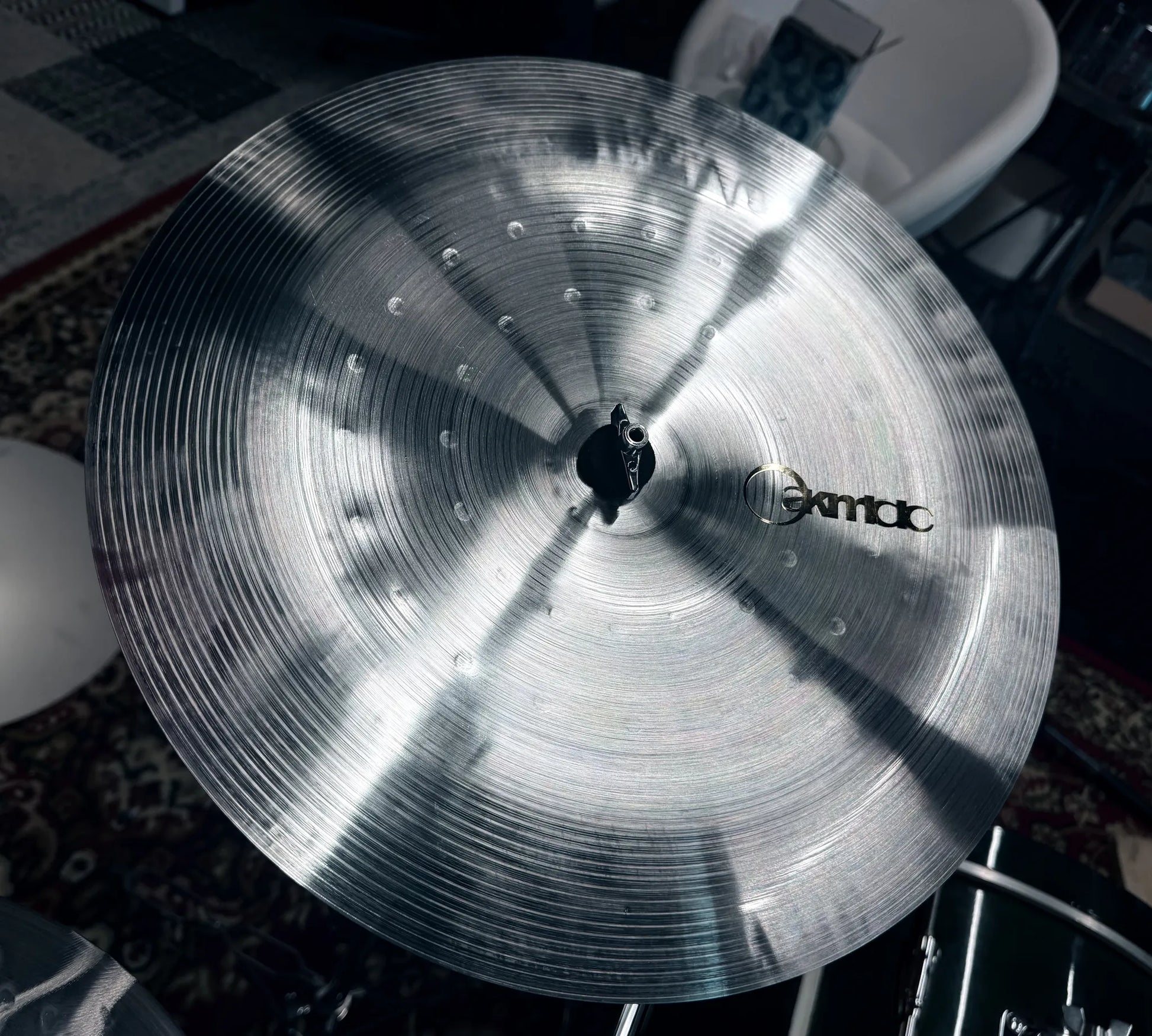16 inch china cymbal titanium handmade Kmicic classic sandy loud fast response