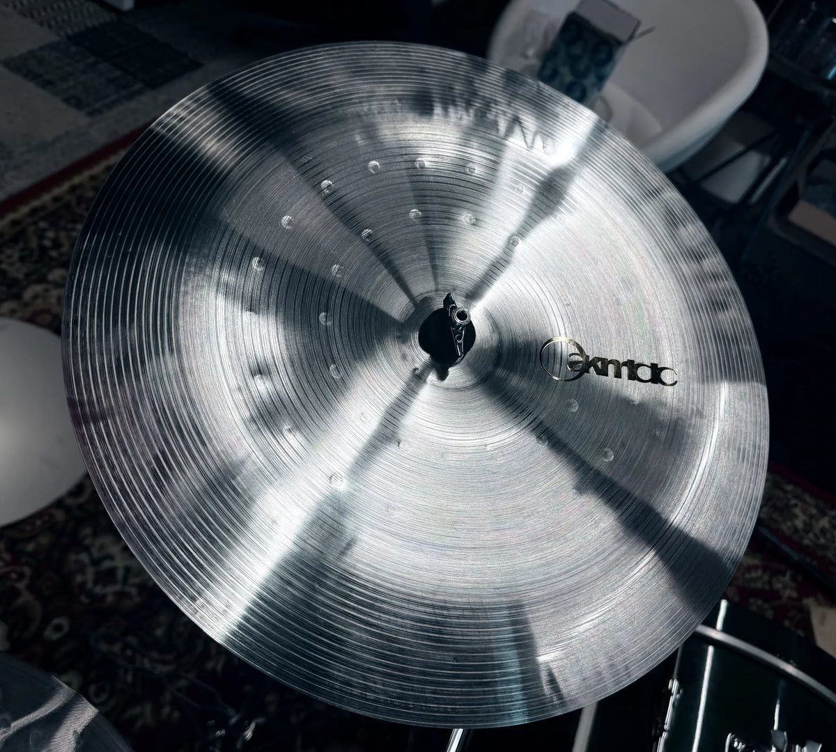 16 inch china cymbal titanium handmade Kmicic classic sandy loud fast response