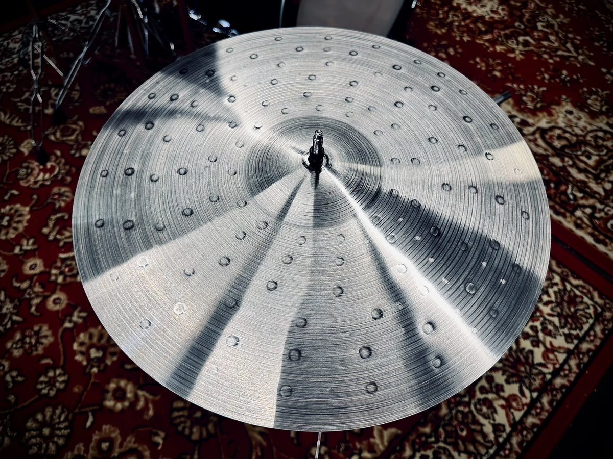 16 inch crash cymbal titanium TiGr5 handmade Kmicic Classic Satin bright responsive