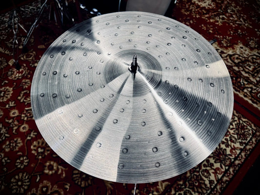 16 inch crash cymbal titanium TiGr5 handmade Kmicic Classic Satin bright responsive