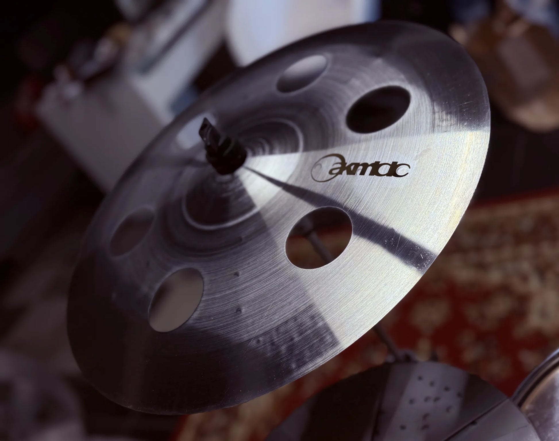 16 inch ozone crash cymbal titanium handmade Kmicic dark trashy durable