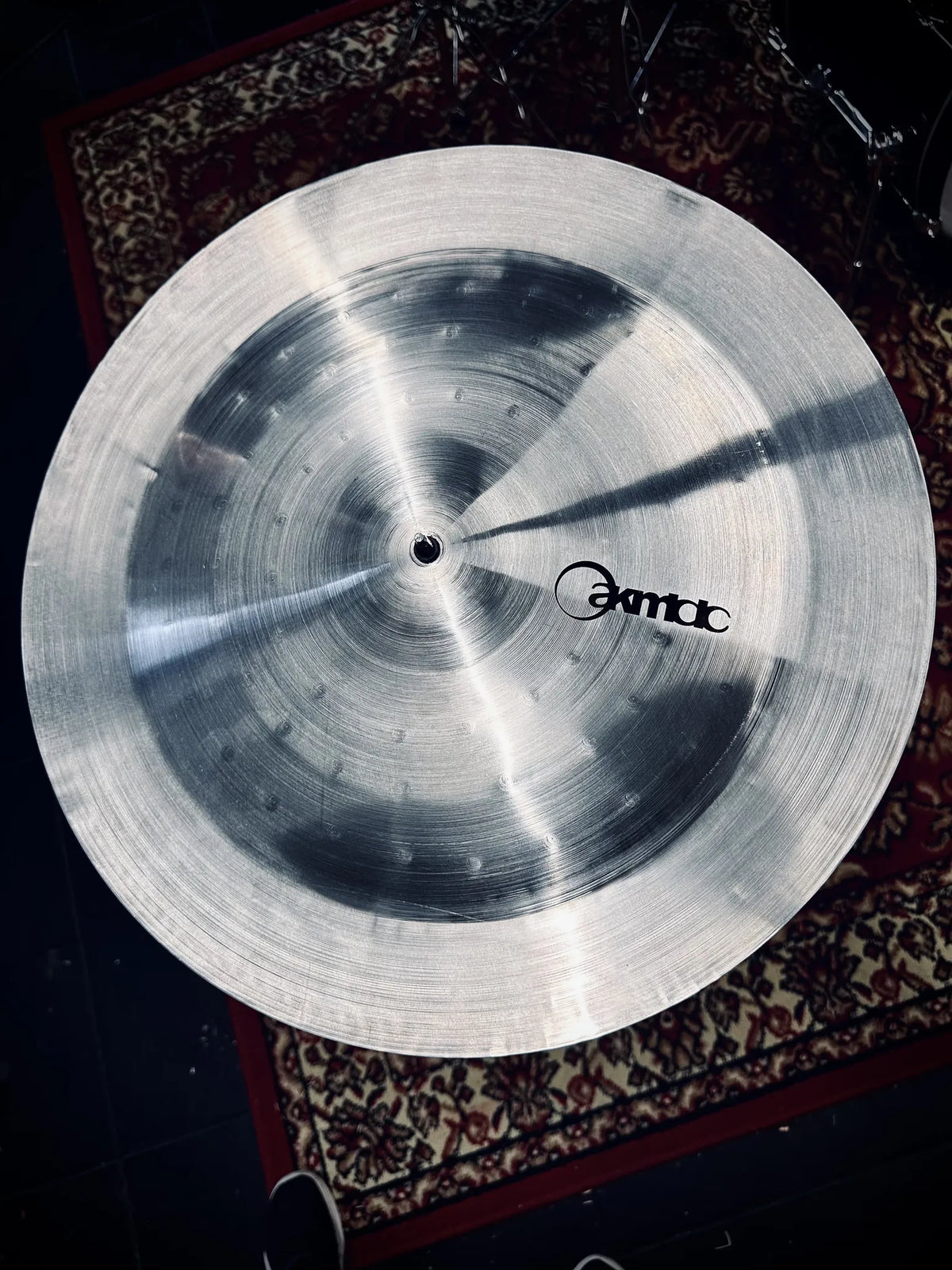 18 inch reverse china cymbal titanium handmade Kmicic classic loud expressive