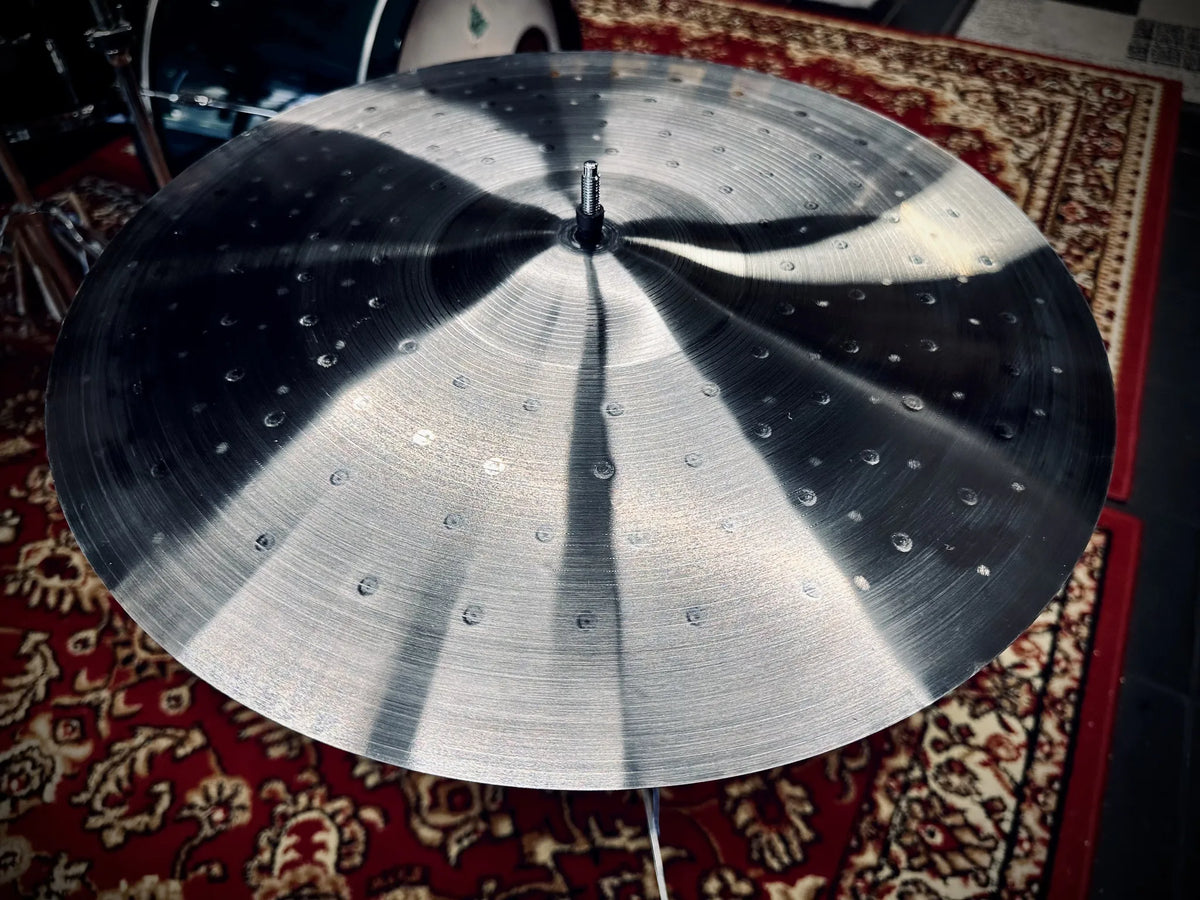 18 inch crash cymbal titanium TiGr5 handmade Kmicic Classic Satin bright responsive