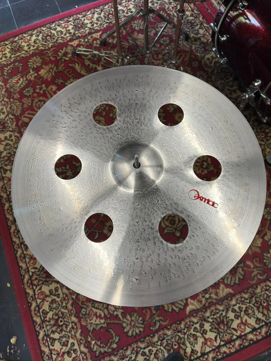 18 inch ozone crash cymbal titanium TiGr5 handmade Kmicic Classic Satin explosive cutting