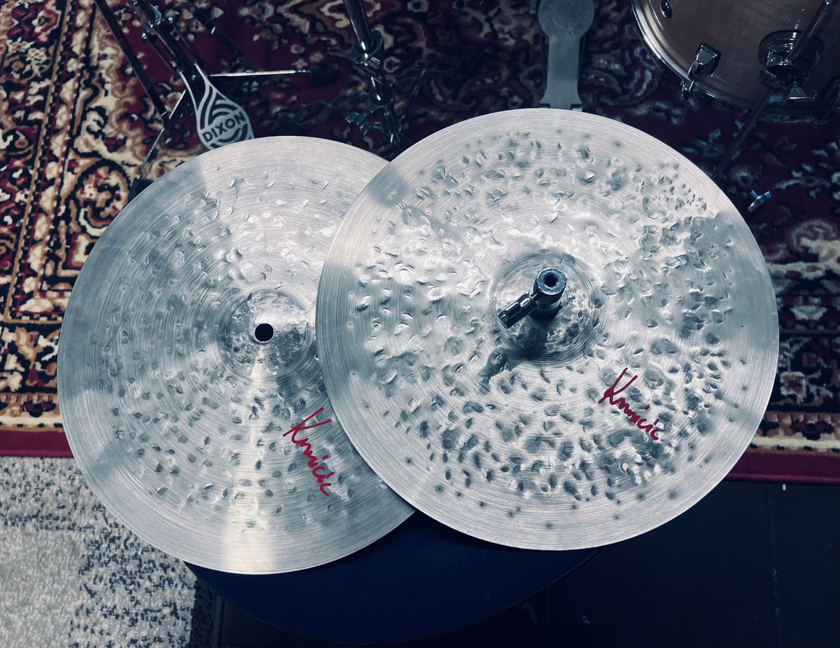 Kmicic Texture titano lydinio hi-hat lėkštės