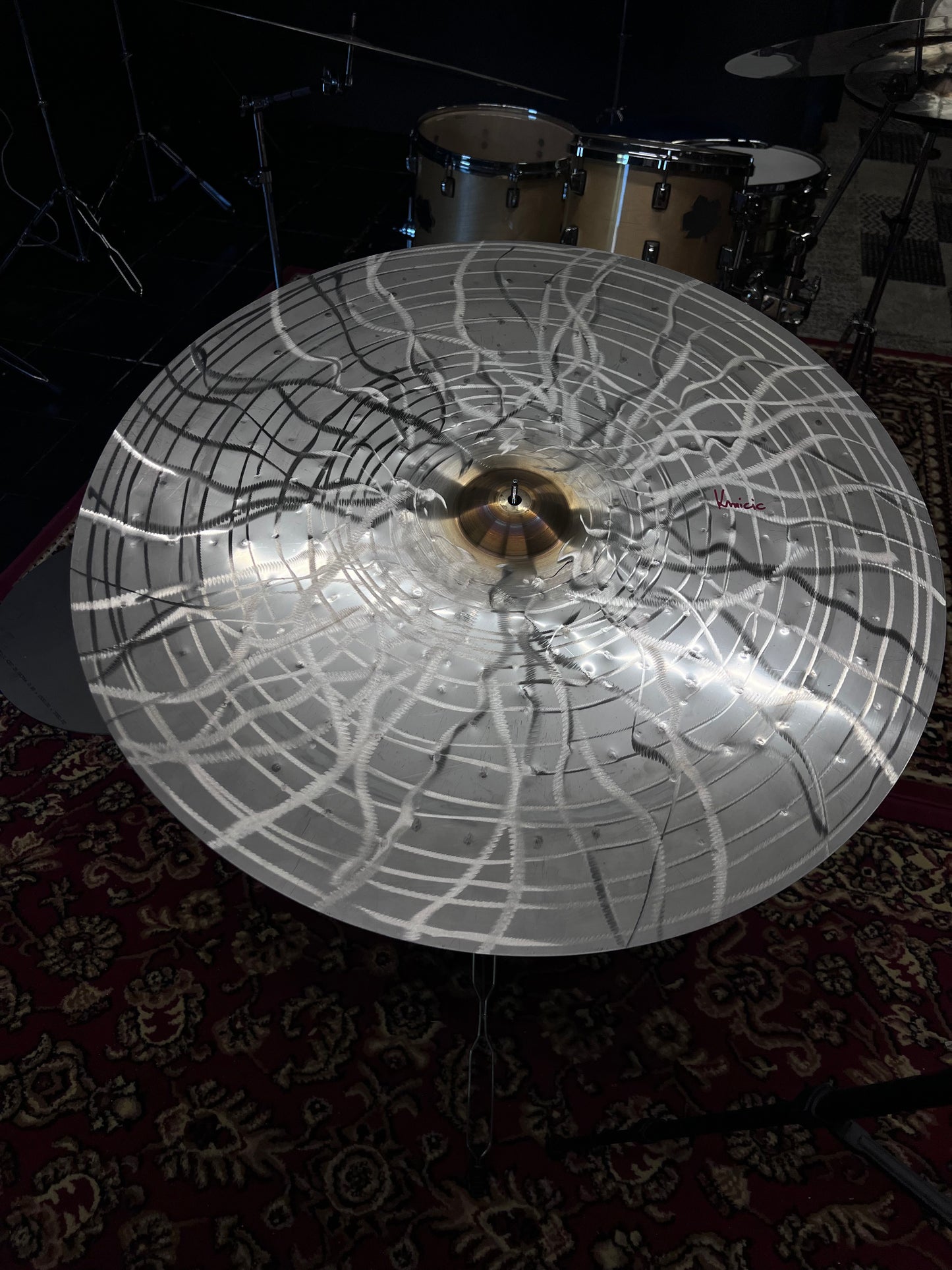 Kmicic Vein Gold 30” ride cymbal