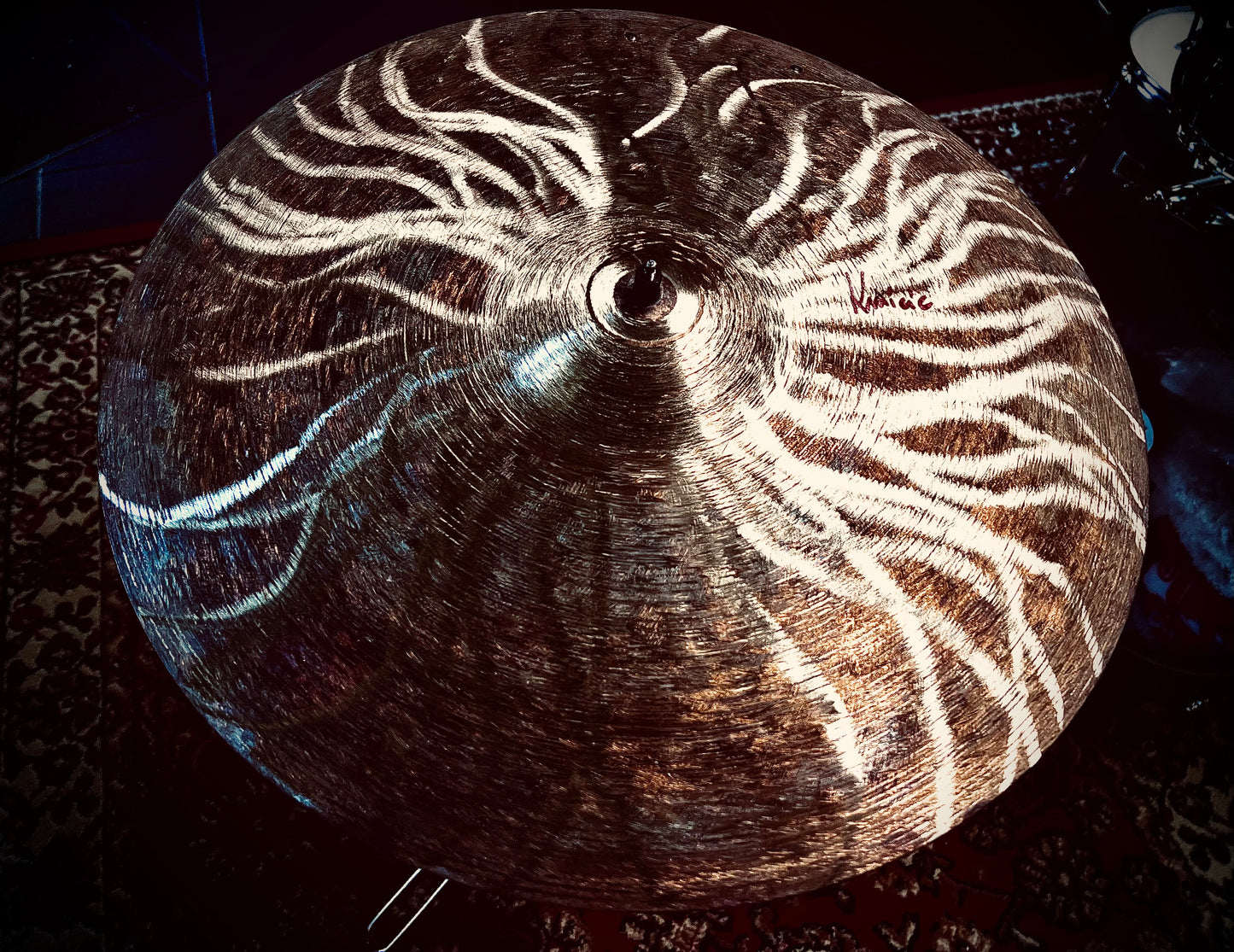 Kmicic B20 dry ride cymbal. ONE OF A KIND