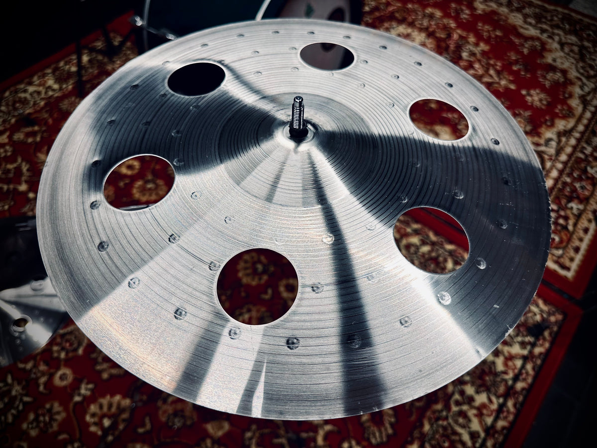 14 inch ozone crash cymbal brilliant titanium TiGr5 handmade Kmicic fast aggressive