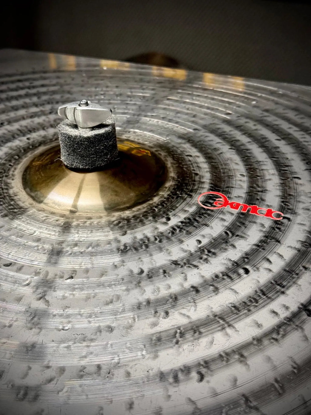 square crash cymbal titanium handmade Kmicic trashy loud Chris Daddy Dave inspired