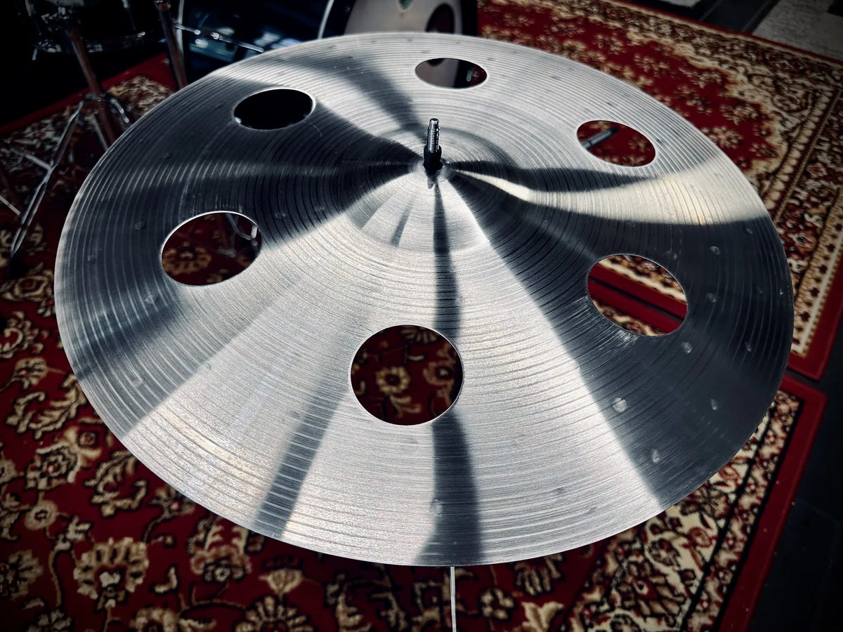 20 inch crash cymbal titanium TiGr5 handmade Kmicic Classic Satin O-Zone bright responsive
