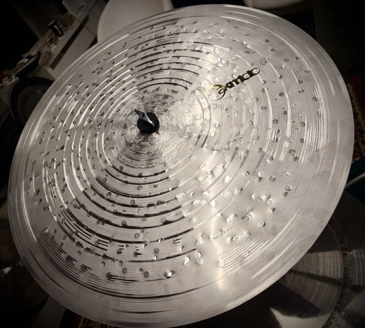 20 inch flat ride cymbal titanium handmade Kmicic custom dry controlled unique