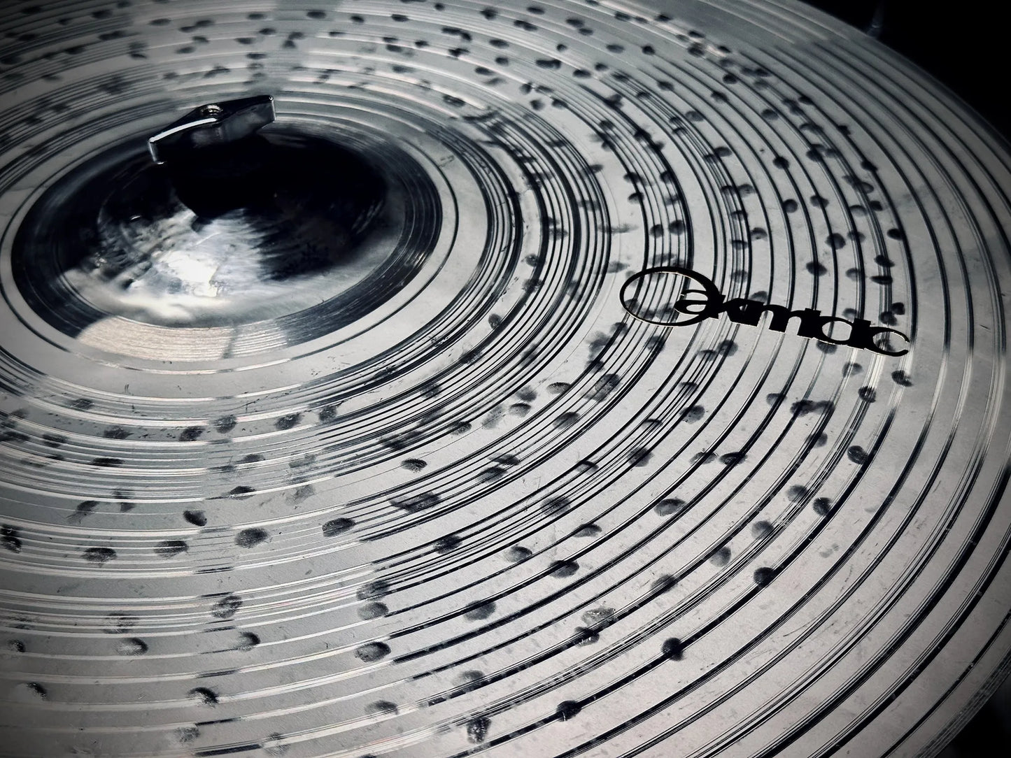 20 inch dry ride cymbal titanium handmade Kmicic versatile controlled