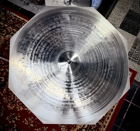 20 inch octagon crash ride cymbal titanium handmade Kmicic hybrid cymbal
