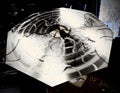 20 inch octagon crash ride cymbal titanium handmade Kmicic Vein Gold sharp attack golden bell