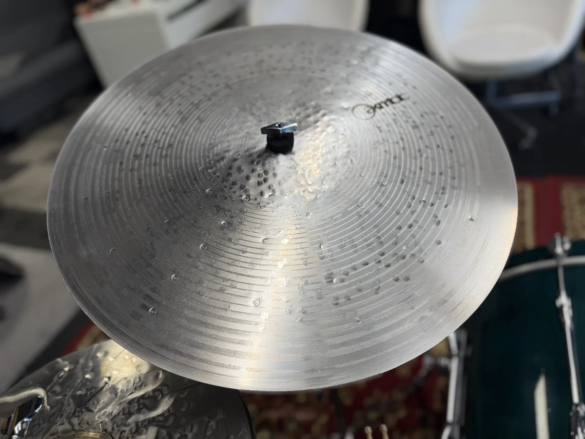 21 inch flat ride cymbal titanium handmade Kmicic classic controlled minimal wash