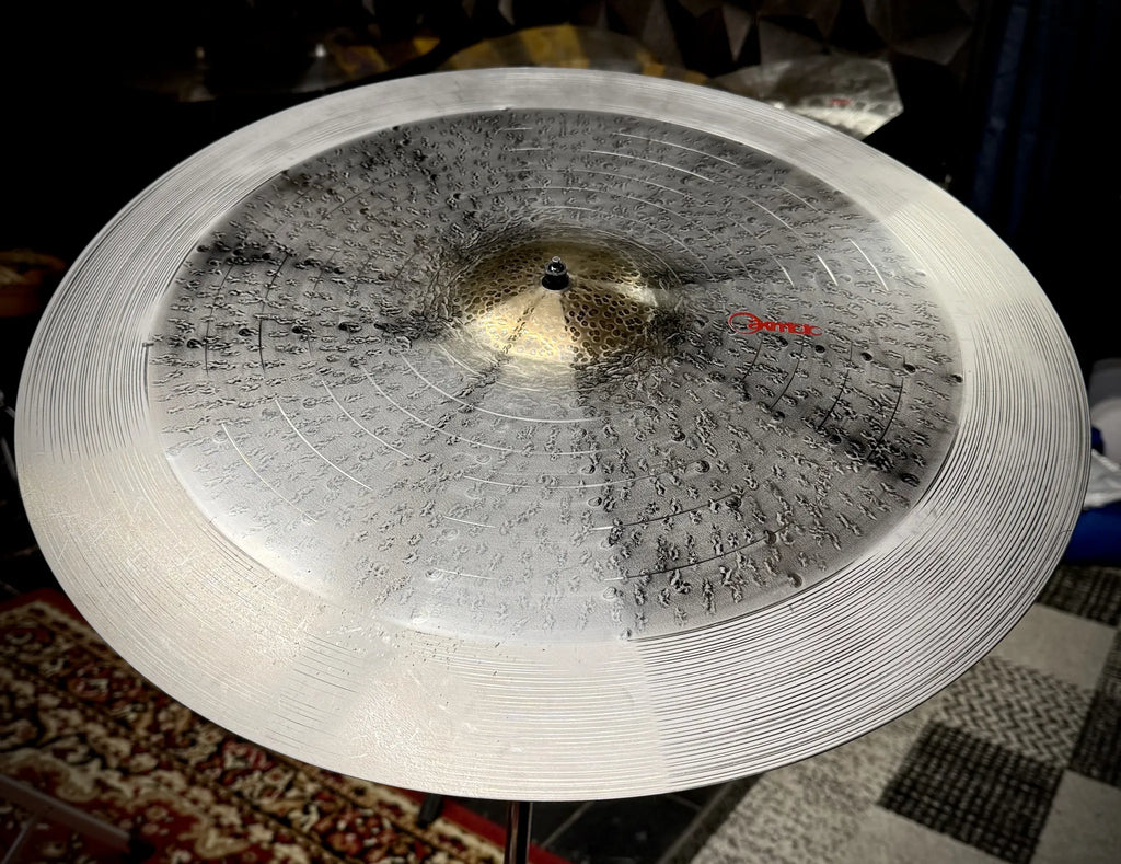 22 inch crash ride cymbal titanium handmade Kmicic Golden Eye dark short sustain