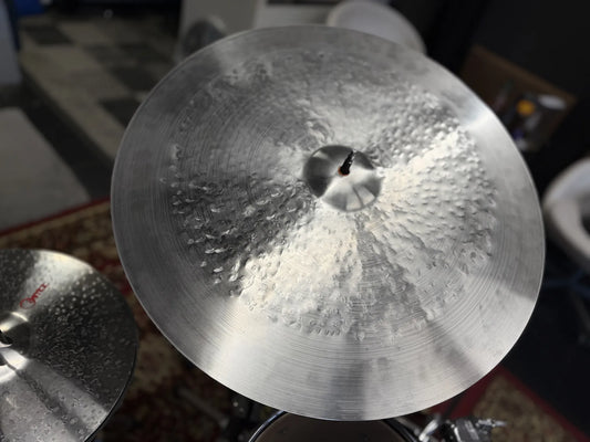 22 inch crash ride cymbal titanium handmade Kmicic KUrzyn explosive controlled
