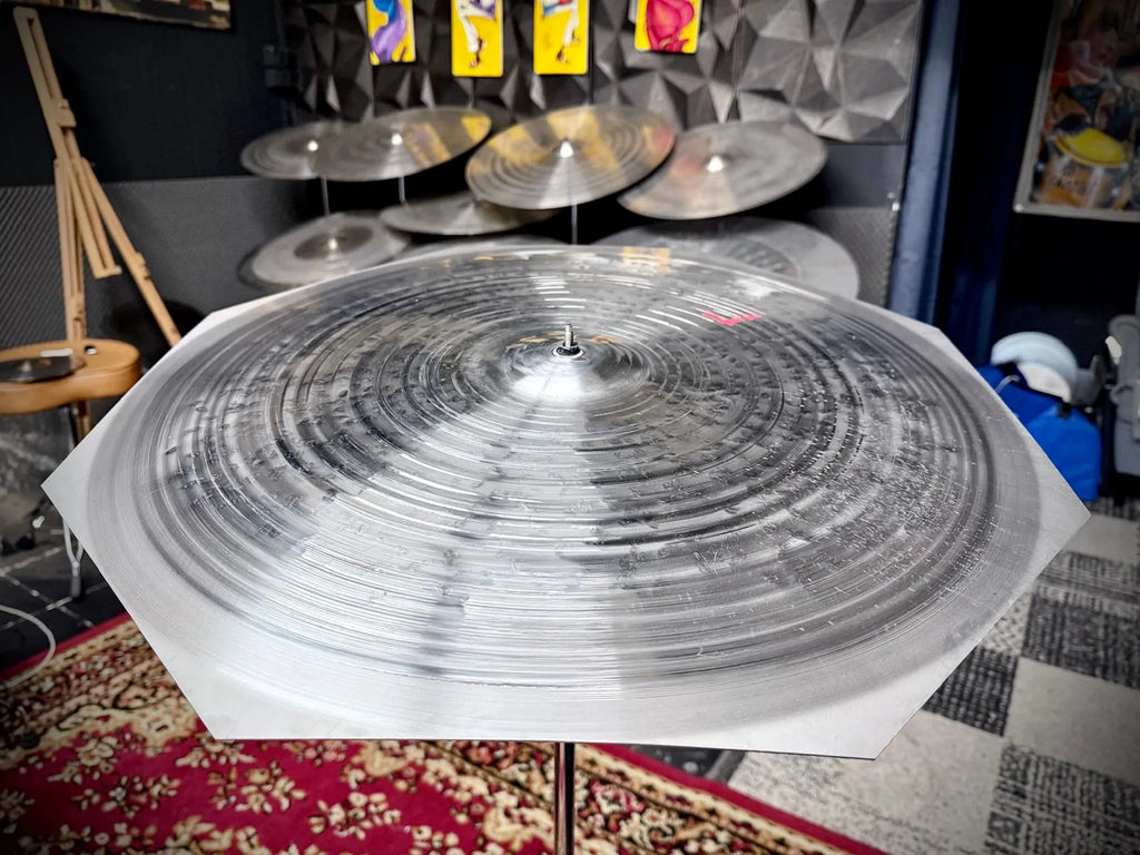 22 inch octagon crash ride cymbal titanium handmade Kmicic hybrid versatile