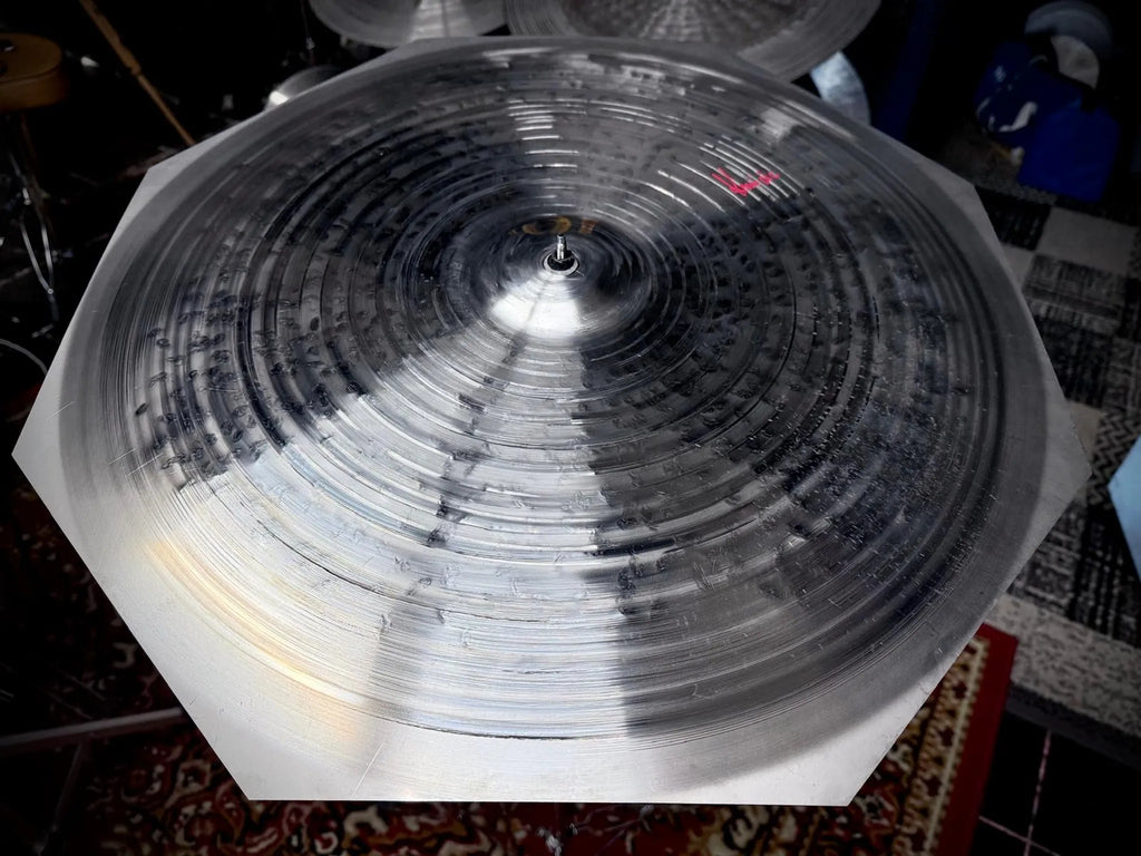 22 inch octagon crash ride cymbal titanium handmade Kmicic hybrid versatile