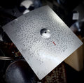 22 inch square crash ride cymbal titanium handmade Kmicic Thunder trashy explosive attack
