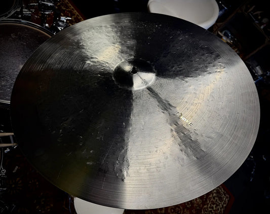 23 inch ride cymbal titanium handmade Kmicic Icy Cool medium dry versatile crash