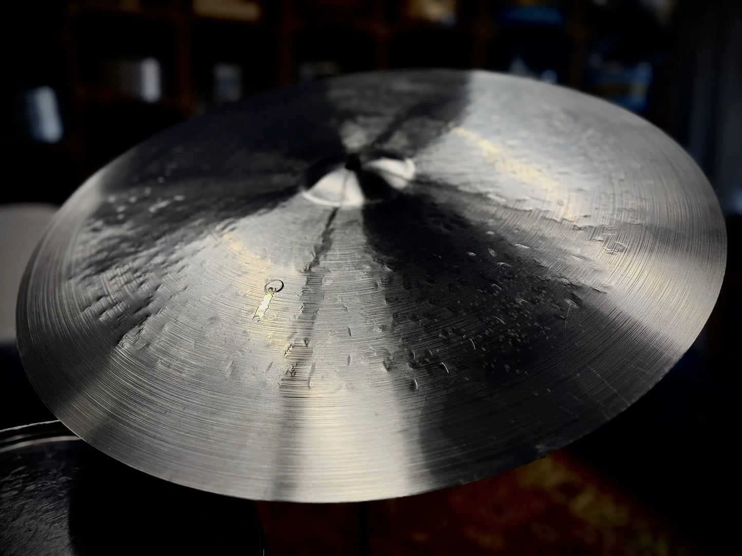 23 inch ride cymbal titanium handmade Kmicic Icy Cool medium dry versatile crash