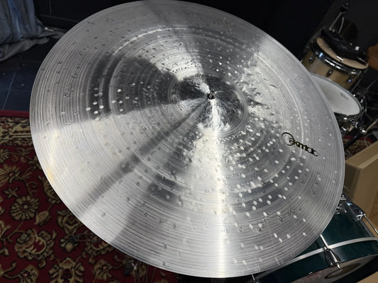 23 inch ride cymbal titanium handmade Kmicic KaKe crispy controlled shallow bell