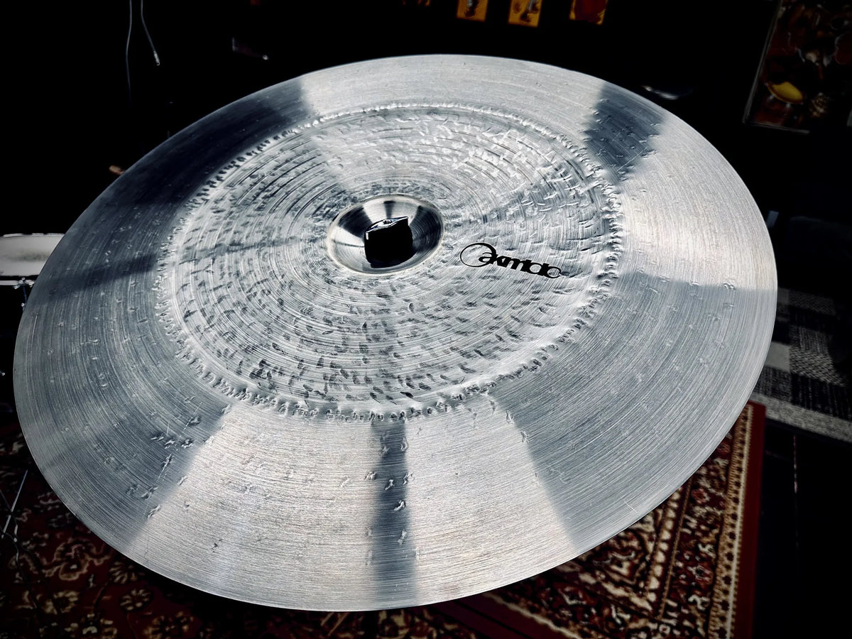 23 inch china cymbal titanium handmade Kmicic medium dry loud cutting projection